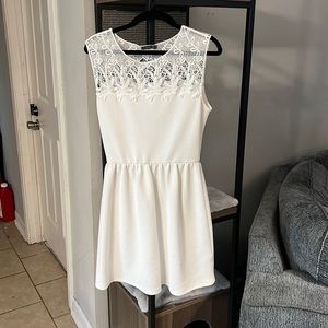 White dress